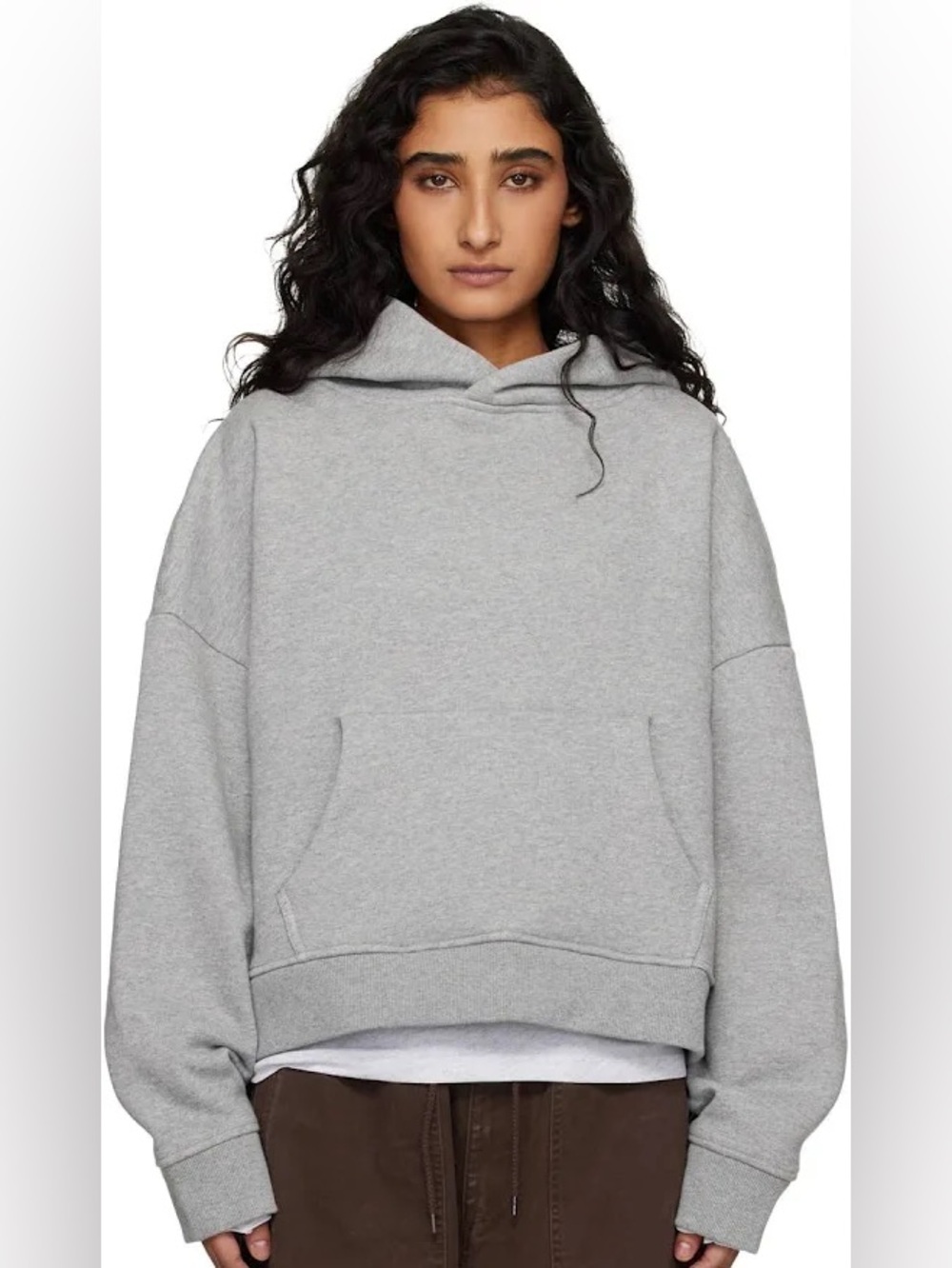 Entire Studios Heavy Hood Grey Marle XS